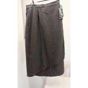 NOS with tags, VTG, 70-80s cashmere and wool wrap skirt size 12